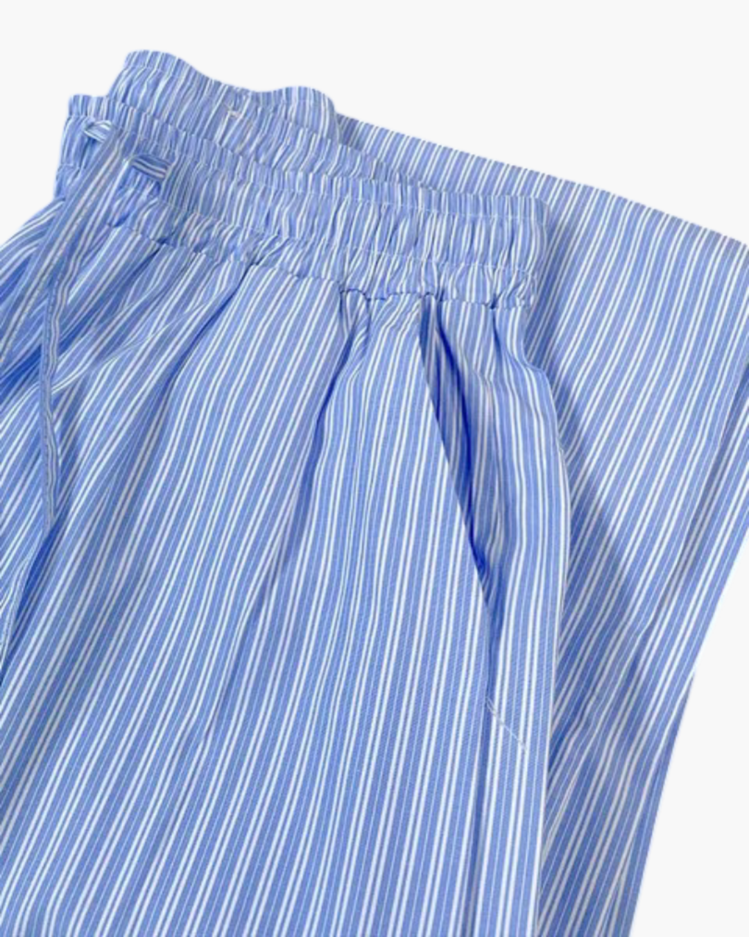 Pantalon : Ciel rayé