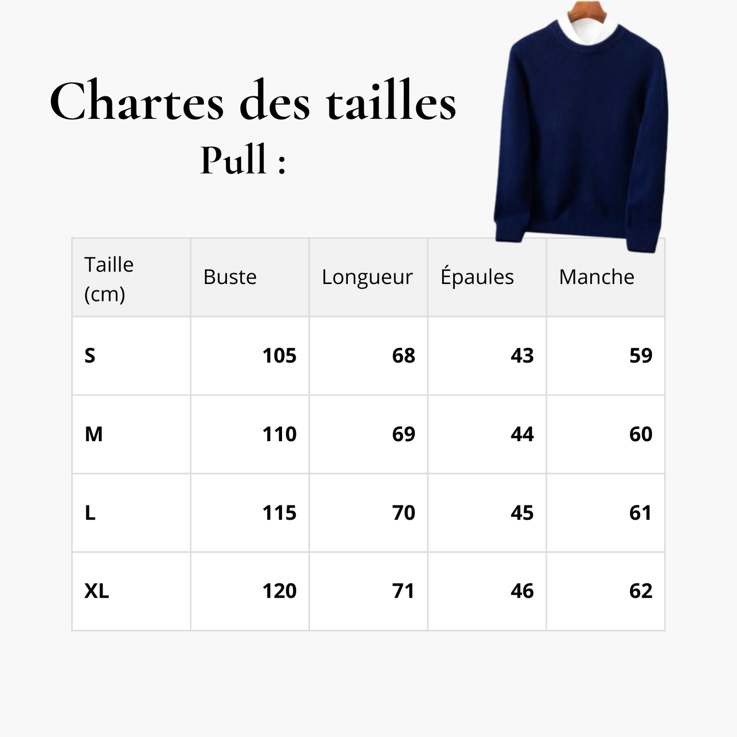 Pull en Cachemire