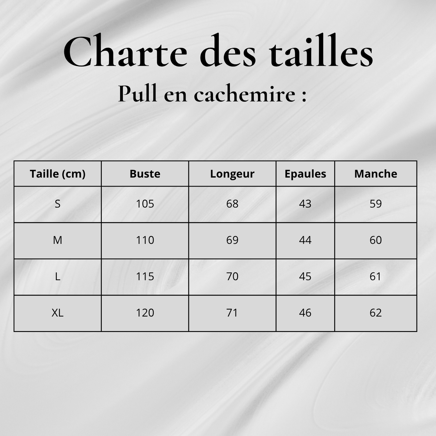 Pull en Cachemire
