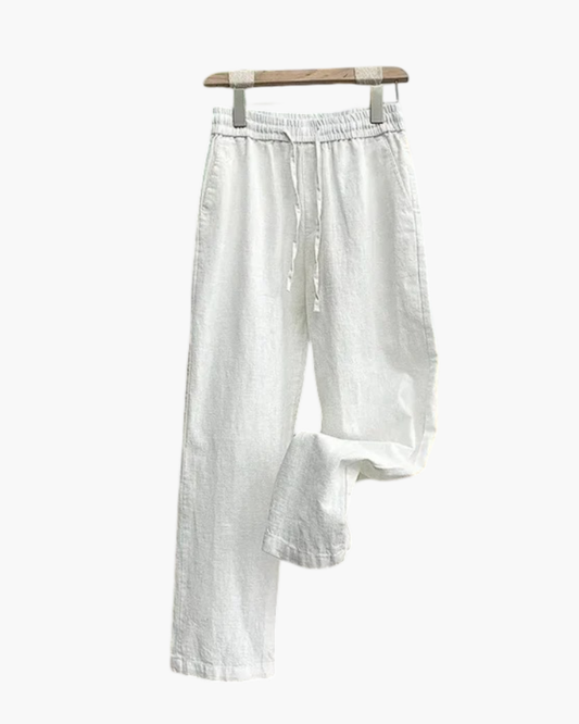 Pantalon : Soleil de lin