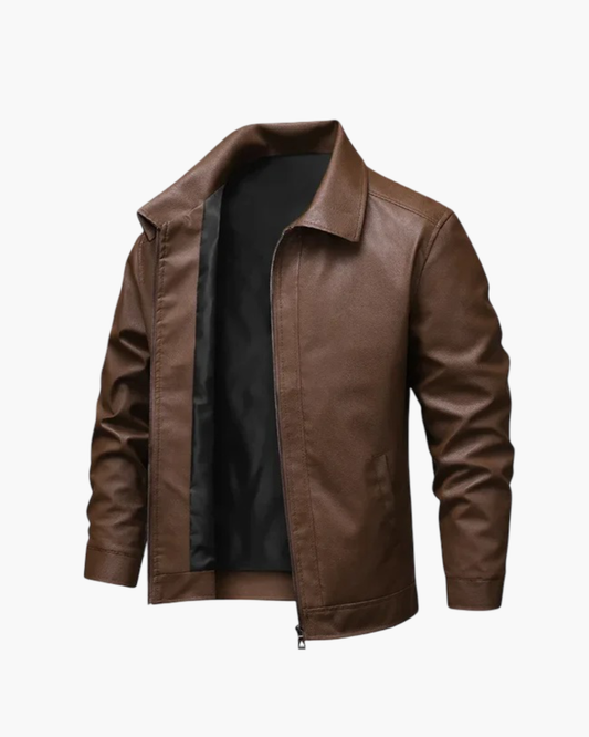 Veste cuir : Classique
