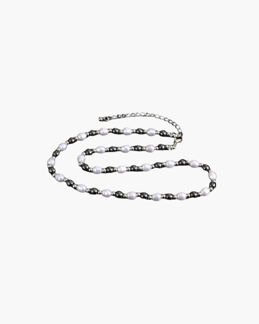Collier : Chaîne de perle
